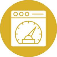 Vector Design Page Speed Icon Style