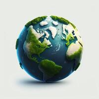 Save earth theme globe planet photo