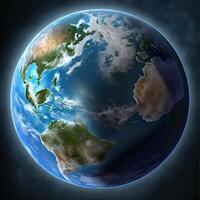 Save earth theme globe planet photo