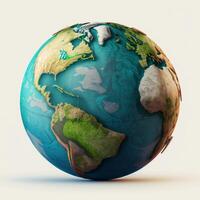 Save earth theme globe planet photo