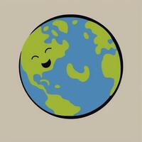 Save earth theme globe planet photo