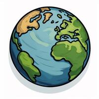 Save earth theme globe planet photo