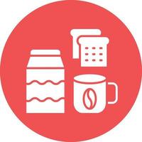 Vector Design Break Fast Icon Style