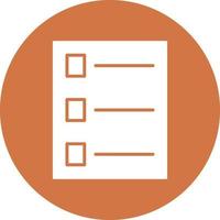 Vector Design Checklist Icon Style