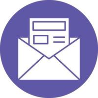 Vector Design Newsletter Icon Style
