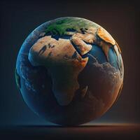 Earth globe Planet Save earth Go green photo