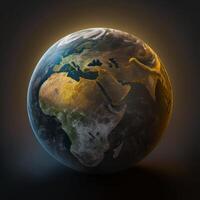 Earth globe Planet Save earth Go green photo