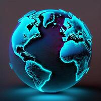 Earth globe Planet Save earth Go green photo