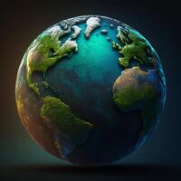 Earth globe Planet Save earth Go green photo