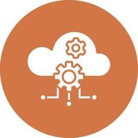 Vector Design Cloud Computing Icon Style