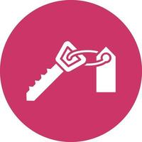 Vector Design Room Key Icon Style