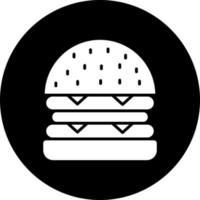 hamburguesa vector icono estilo