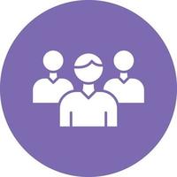Vector Design Audience Insight Icon Style