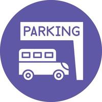 Vector Design Parking Icon Style