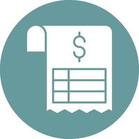 Vector Design Invoice Icon Style