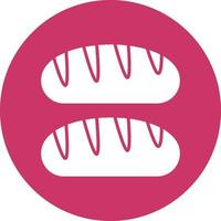 Vector Design Loaf Icon Style