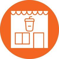 Vector Design Coffee Shop Icon Style