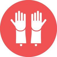 Vector Design Cleaning Gloves Icon Style