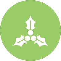 Vector Design Mistletoe Icon Style