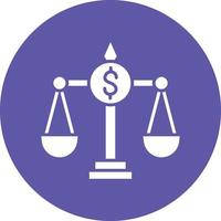 Vector Design Financial Law Icon Style