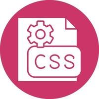 Vector Design CSS Code Icon Style