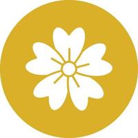 Vector Design Cherry Blossom Icon Style