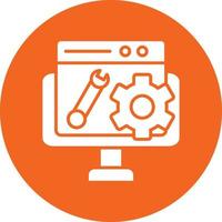 Vector Design Web Maintenance Icon Style