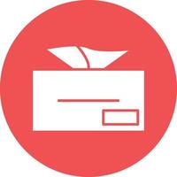 Vector Design Tissue Box Icon Style