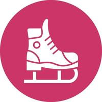 Vector Design Ice Skate Icon Style