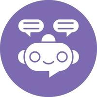 Vector Design Chatbot Icon Style