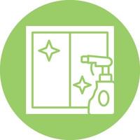 Vector Design Cleaning Window Icon Style