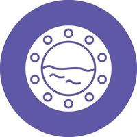 Vector Design Porthole Icon Style