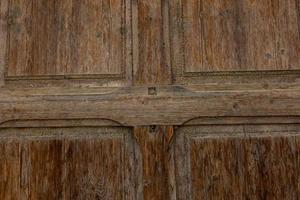 natural background from old brown planks in close-up photo