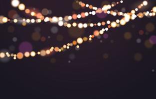 Fairy Light Background vector