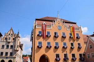 Buildings in the city photo