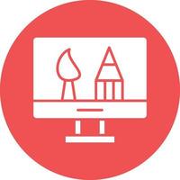 Vector Design Computer Graphic Icon Style