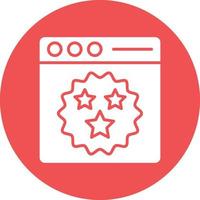 Vector Design Reputation Icon Style