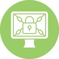 Vector Design Ransomware Icon Style