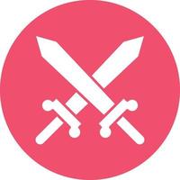 Vector Design Sword Icon Style