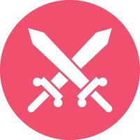 Vector Design Sword Icon Style