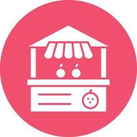 Vector Design Fruit Stall Icon Style