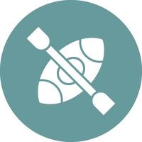 Vector Design Kayak Icon Style