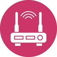 Vector Design Wifi Router Icon Style