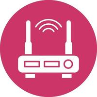 Vector Design Wifi Router Icon Style