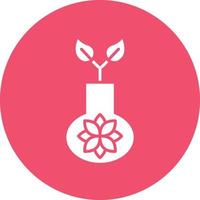 vector diseño florero icono estilo