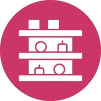 Vector Design Shelves Icon Style