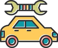 Car maintenance Vector Icon