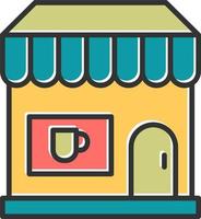 Coffee Shop Vector Icon