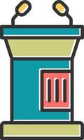 Lectern Vector Icon