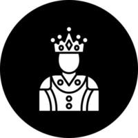 King Vector Icon Style